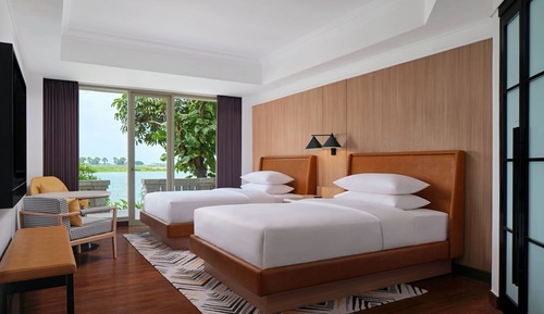 Deluxe Room, 2 Double Beds, Terrace