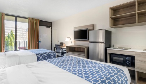 Room, 2 Double Beds, Accessible, Non Smoking (Efficiency)