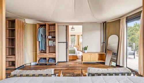 Luxury Tent, 2 Bedrooms, Private Pool, Hill View