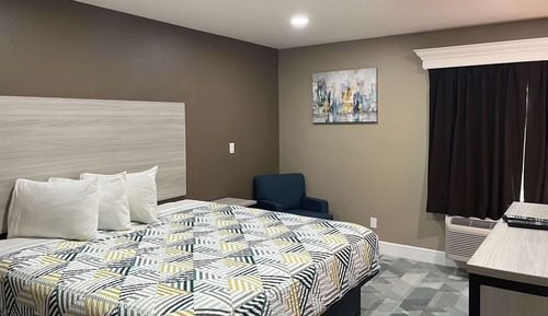 Deluxe Room, 1 King Bed, Non Smoking, Refrigerator & Microwave