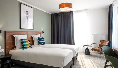 Studio, 2 Twin Beds