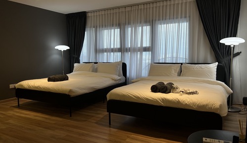 Deluxe Apartment, 2 Bedrooms, City View