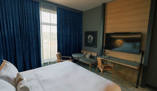 Room, 1 King Bed (Lookout St, Transfer Shower, Mobility)