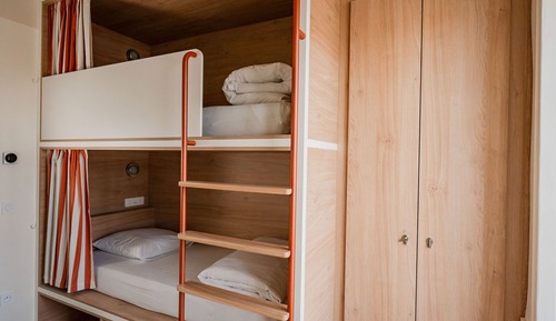 Bed in dormitory for 2 people
