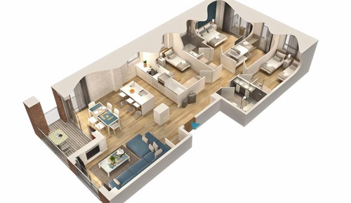 Design Apartment, Harbor View, Oceanfront