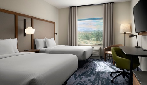 Standard Room, 2 Queen Beds (Mobility Accessible, Tub)