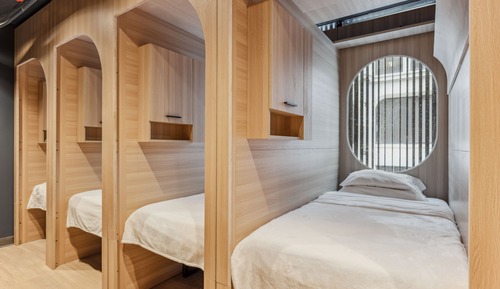 Shared Quadruple Room with Bunk Beds, Mixed Dorm, Non-Smoking
