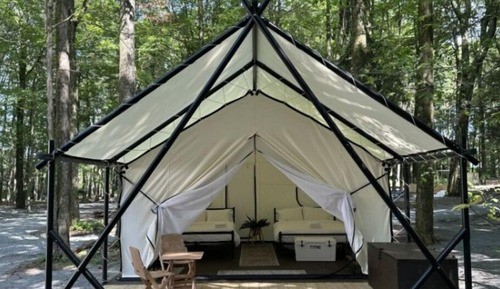 Standard Tent, 2 Queen Beds