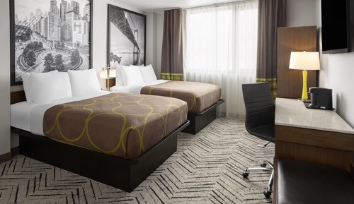 Room, 2 Double Beds, Non Smoking