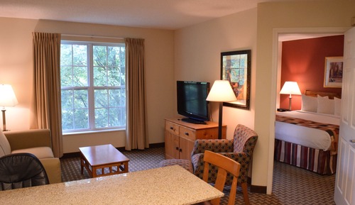 One Bedroom Suite w/ Full Pull Out Couch