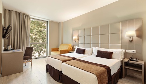 Business Double Room, 2 Twin Beds, Garden View