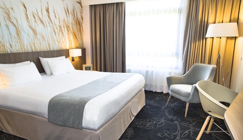 Standard Room, 1 King Bed, Garden View (Top Floor)
