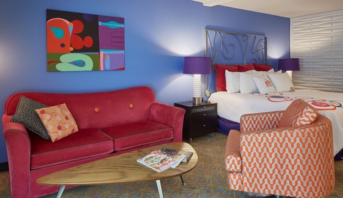 Suite, 1 King Bed with Sofa bed, Patio (King Suite with Patio)