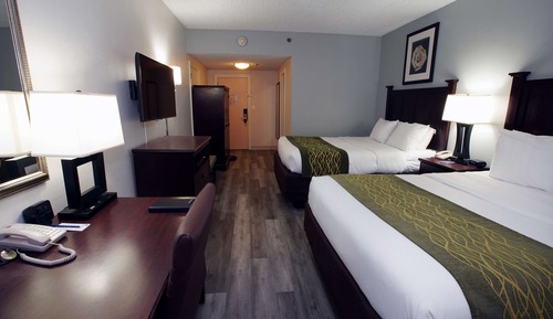 Standard Room, 2 Queen Beds, Accessible, Refrigerator & Microwave