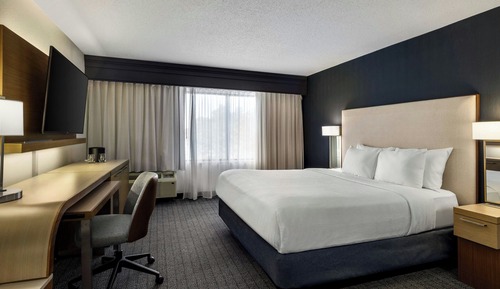 Room, 1 King Bed, Hearing Accessible (Accessible Bathtub)