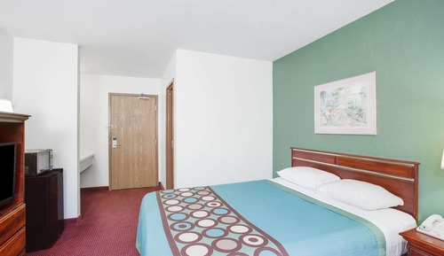 Room, 1 Queen Bed, Refrigerator