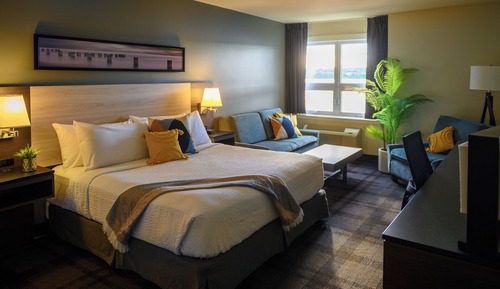 Deluxe Room, 1 King Bed with Sofa bed