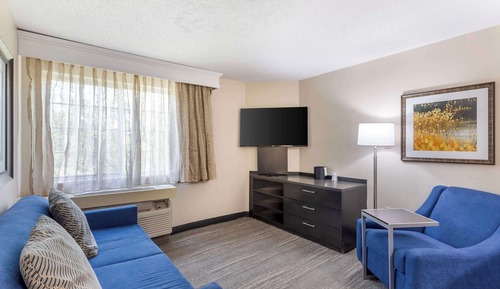 Suite, 1 Queen Bed, Accessible, Kitchen (with Sofabed; Full Kitchen)