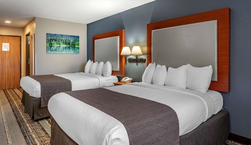 Standard Room, 2 Queen Beds, Non Smoking, Microwave