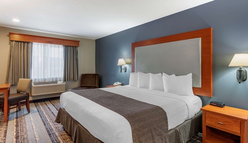 Standard Room, 1 King Bed, Non Smoking, Refrigerator & Microwave