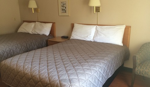 Basic Double Room, 2 Double Beds, Non Smoking