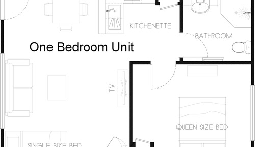 Standard Suite, 1 Bedroom, Non Smoking, Kitchenette (Suite)
