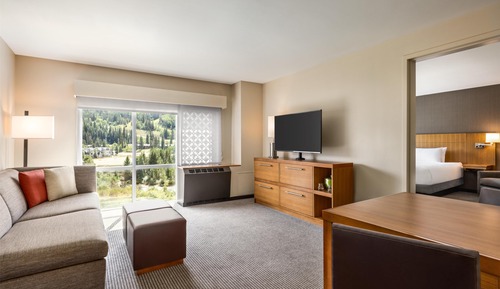 Suite, Accessible (2 Queen Beds/1 Sofa Bed, with Shower)
