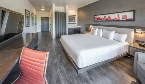 Room, 1 King Bed (Mobility/Hearing Accessible, Tub)