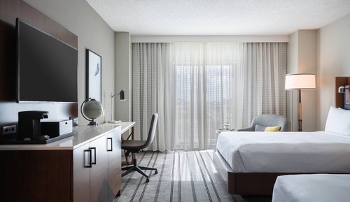 Room, 2 Double Beds (Mobility Accessible, Roll-in Shower)