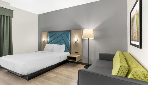 Standard Room, 1 Queen Bed, Non Smoking, Refrigerator & Microwave