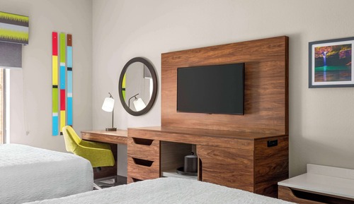 Room, 2 Queen Beds, Refrigerator