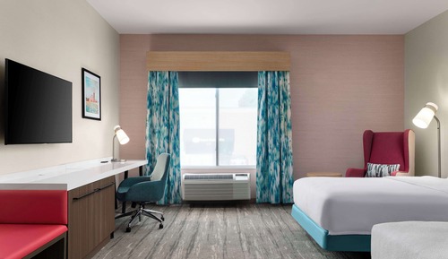 Room, 2 Double Beds, Accessible (Roll-In Shower)