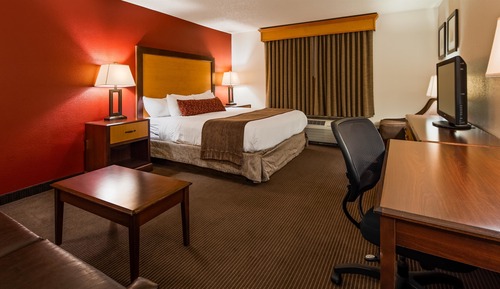 Standard Room, 1 King Bed, Non Smoking, Refrigerator & Microwave (with Sofabed)