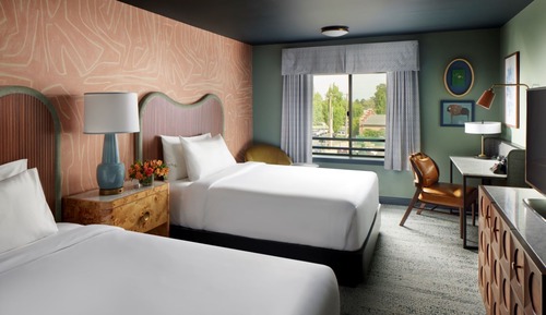 Double Room, 2 Queen Beds (West)