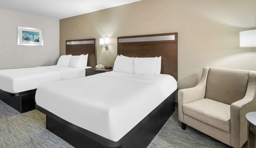 Standard Room, 2 Queen Beds, Accessible, Non Smoking (Walk-in Shower)