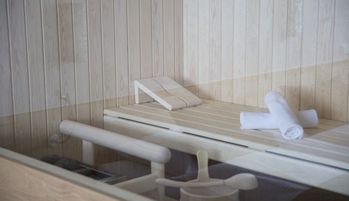 Double Room, 1 Bedroom, Sauna, Mountain View