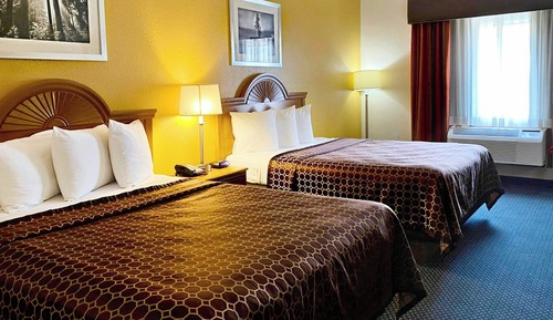 Room, 2 Queen Beds, Non Smoking, Refrigerator & Microwave