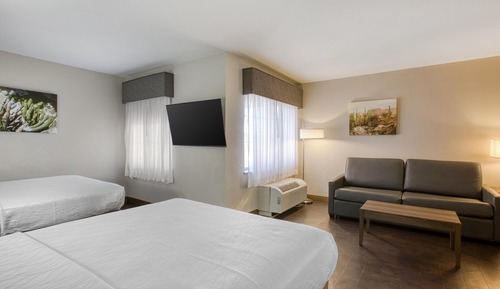 Standard Room, 2 Queen Beds, Non Smoking, Refrigerator & Microwave (with Sofabed)