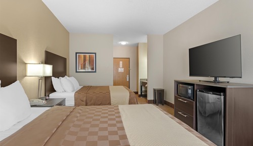 Standard Room, 2 Queen Beds, Non Smoking, Refrigerator