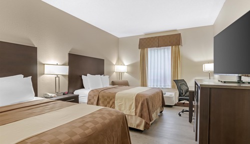 Standard Room, 2 Queen Beds, Non Smoking, Refrigerator & Microwave (Pet Friendly)