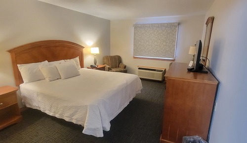 Standard Room, 1 King Bed, Non Smoking, Refrigerator & Microwave