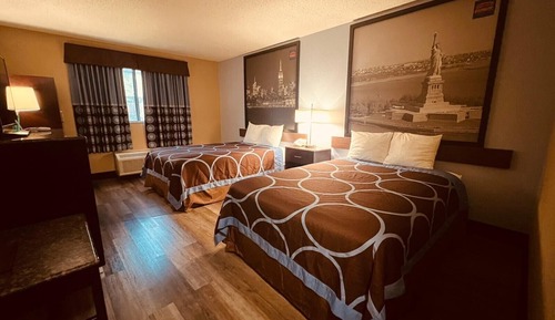 Standard Room, 2 Double Beds, Non Smoking