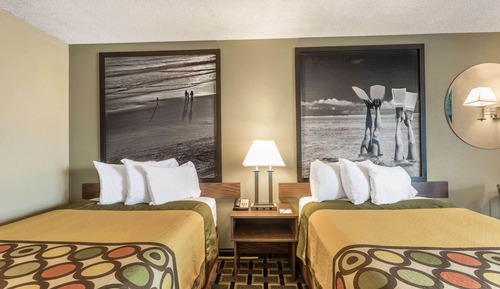Double Room, 2 Double Beds, Smoking