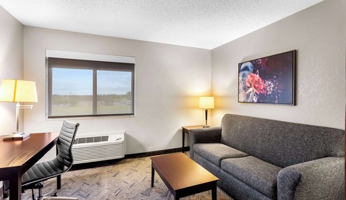 Suite, 1 Queen Bed, Accessible, Refrigerator & Microwave (with Sofabed)