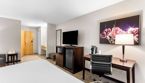 Standard Room, 1 King Bed, Non Smoking, Refrigerator & Microwave