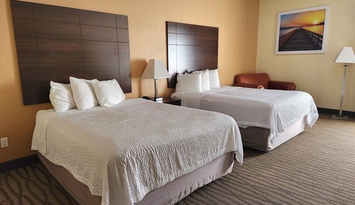 Suite, 2 Queen Beds, Non Smoking, Refrigerator & Microwave