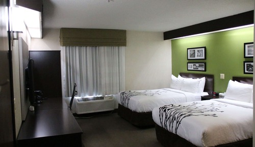 Double Room, 2 Double Beds, Non Smoking