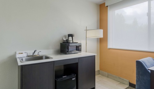 Standard Room, 1 King Bed, Non Smoking, Refrigerator & Microwave