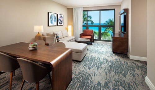 1 Bedroom Suite, 1 King, Balcony or Lanai, Ocean View