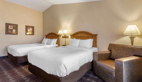 Standard Room, 2 Queen Beds, Balcony, River View